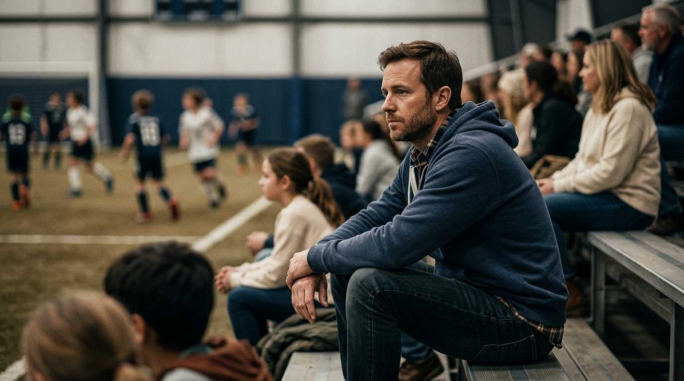 When You Want Answers Right After the Game — Voluntold Parent Sideline
