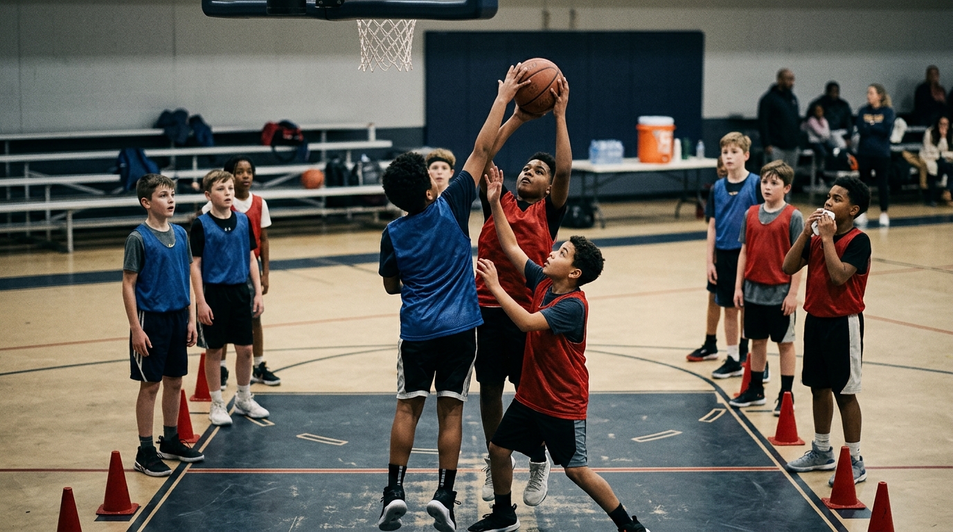 The Two-Line Rebound Drill That Teaches Toughness Without a Speech — Voluntold Practice Plans