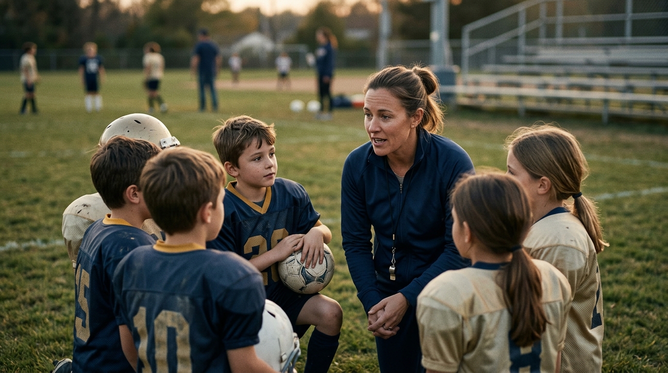 End Practice With the Drill They Can Actually Win — Voluntold Coaches Corner