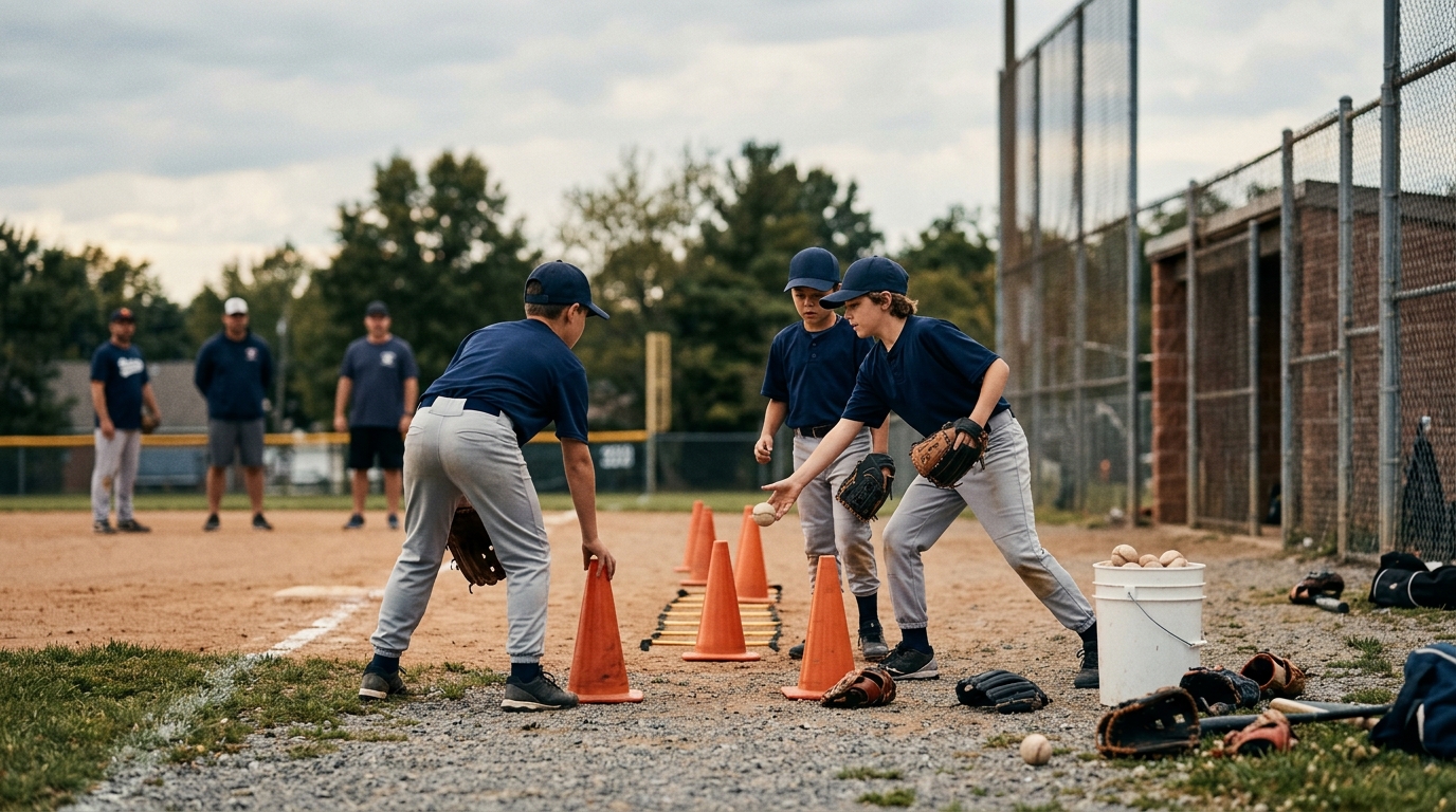 The 6-Rep Throwing Ladder That Cleans Up Sloppy Catch Play — Voluntold Practice Plans