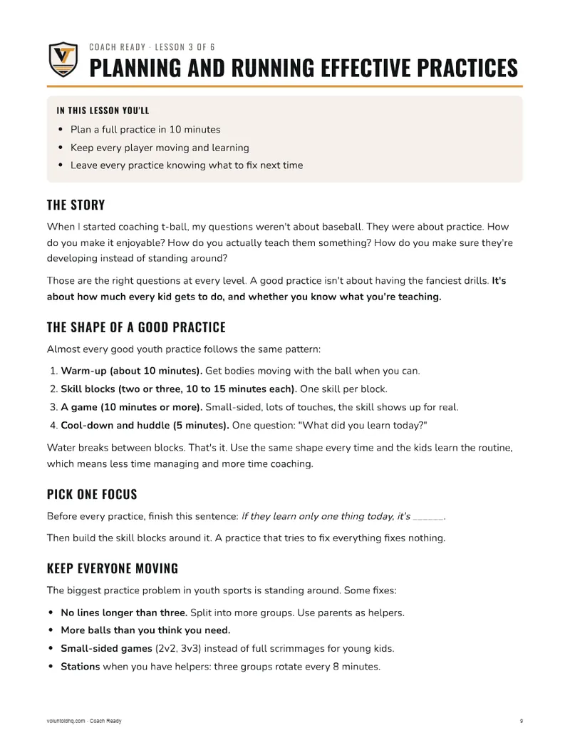 Coach Ready: sample page 2